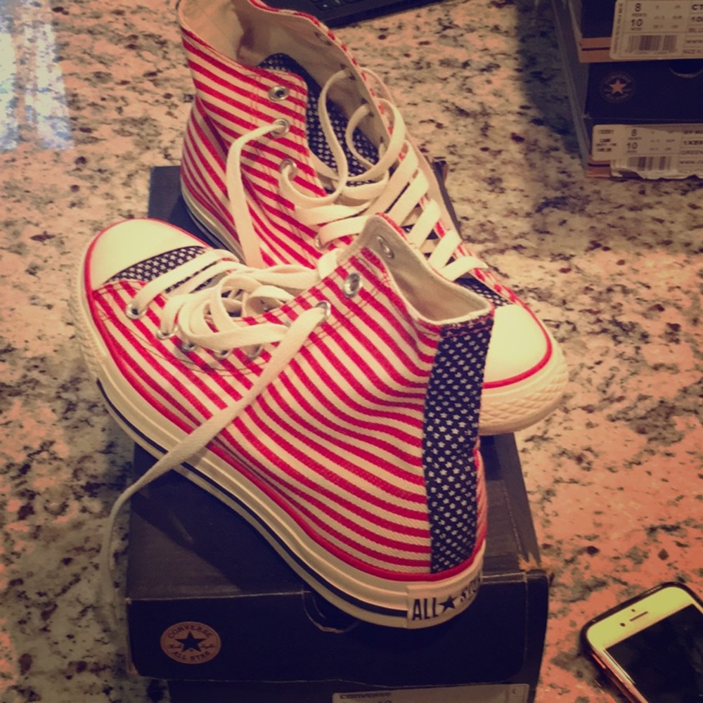 Converse Chuck Taylor American Flag Hi-tops
